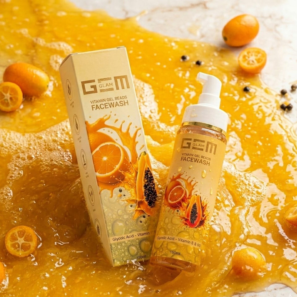 Vitamin Gel Facewash |Glycolic Acid | Vitamin E & B3