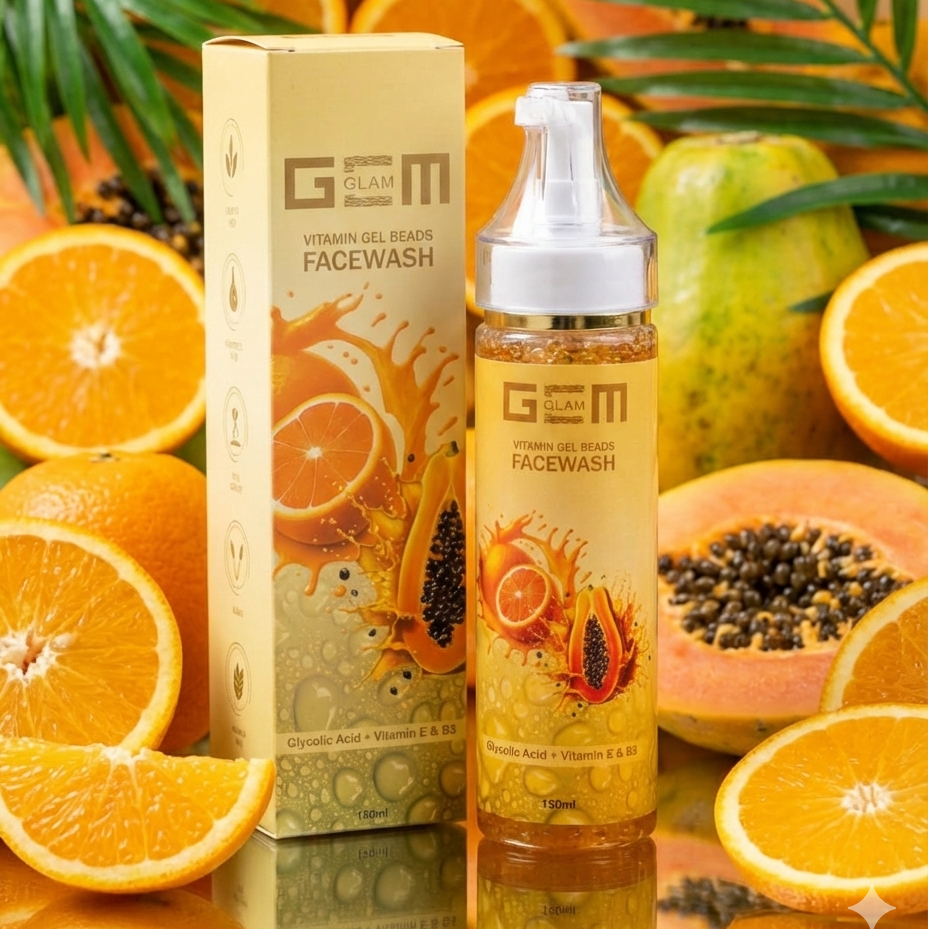 Vitamin Gel Facewash |Glycolic Acid | Vitamin E & B3